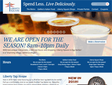Tablet Screenshot of libertysquareshops.com